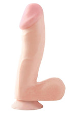 Load image into Gallery viewer, Basix Rubber Works 6.5in Dong with Suction Cup Waterproof - Vanilla