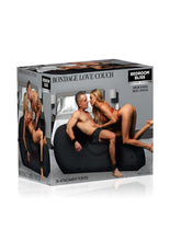 Load image into Gallery viewer, Bedroom Bliss Bondage Love Couch - Black