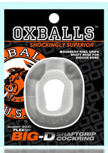 Load image into Gallery viewer, Big-D Shaft Grip Cock Ring - White