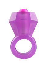 Load image into Gallery viewer, Bling Pop Vibrating Cock Ring - Purple