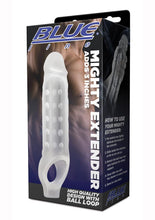 Load image into Gallery viewer, Blue Line C and B Gear Mighty Extender Penis Sleeve - Clear
