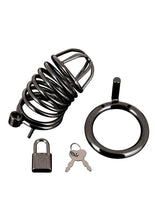 Load image into Gallery viewer, Deluxe Chastity Cage - Black