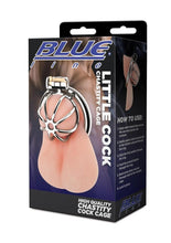 Load image into Gallery viewer, Blue Line Little Cock Chastity Cage - Stainless - Steel