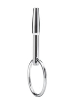 Load image into Gallery viewer, Blue Line Stainless Steel Penis Plug with Ring