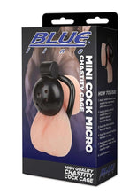 Load image into Gallery viewer, Blueline Mini Cock Micro Chastity Cage - Black