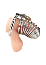 Load image into Gallery viewer, Blueline Prisoner Cock Cage - Iron - Metal