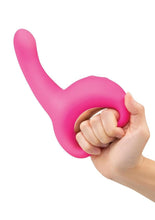 Load image into Gallery viewer, Bodywand G-Play Ultimate Ergonomic Rechargeable Silcone Come Hither Squirt Trainer with Clitoral Stimulator