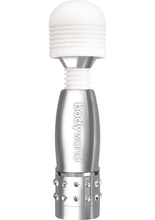 Load image into Gallery viewer, Bodywand Mini Massager - Silver/Silver Edition