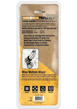 Load image into Gallery viewer, Boneyard Triple Play Stackable Bulge Cock Rings