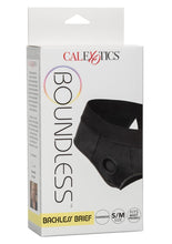 Load image into Gallery viewer, Boundless Backless Brief Harness - Black - Medium/Small