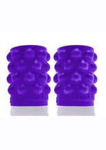 Load image into Gallery viewer, Bubbles Silicone Nipple Suckers - Eggplant/Purple