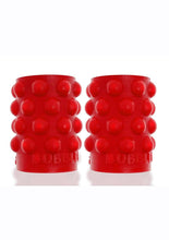 Load image into Gallery viewer, Bubbles Silicone Nipple Suckers - Red