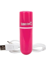Load image into Gallery viewer, Charged Vooom Rechargeable Waterproof Bullet Vibrator - Pink