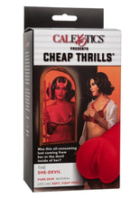 Load image into Gallery viewer, Cheap Thrills The She-Devil Stroker - Pussy - Red
