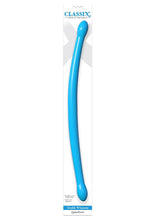 Load image into Gallery viewer, Classix Double Whammy Double Dildo - Blue - 17.25in