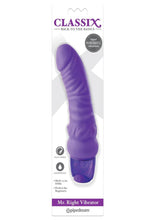 Load image into Gallery viewer, Classix Mr. Right Vibrator - Purple