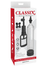 Load image into Gallery viewer, Classix Penis Enlargement Pump - Clear - Large