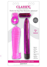 Load image into Gallery viewer, Classix Ultimate Pleasure Couple's - Pink - 4 Piece Kit