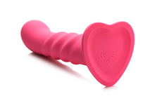 Load image into Gallery viewer, Simply Sweet Ribbed Rechargeable Dildo with Remote (Pink)