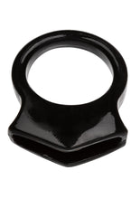 Load image into Gallery viewer, Colt Snug Grip Dual Support Cock Ring Scrotum Support - Black