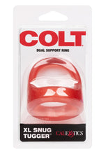Load image into Gallery viewer, Colt XL Snug Tugger Cock Ring Scrotum Support - Red