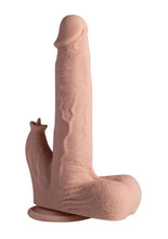 Load image into Gallery viewer, Colter App Controlled Realistic Thrusting Dido Vibrating Licker - Caramel - 8.5in