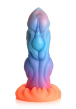 Load image into Gallery viewer, Creature Cocks Alien Invader Gitd Dildo