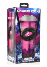 Load image into Gallery viewer, Creature Cocks Predator Creature Stroker - Black/Gray/Grey