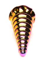 Load image into Gallery viewer, Creature Cocks Twilight Rainbow Glass Dildo