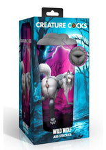 Load image into Gallery viewer, Creature Cocks Wolf Ass Stroker - Grey/Multicolor