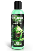 Load image into Gallery viewer, Creature Cum Green Unscented Jizz Water Based Lubricant - Green - 8oz