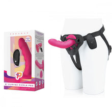 Load image into Gallery viewer, Pegasus Curved Ripple Peg & Harness Set - 6 inch (Pink)