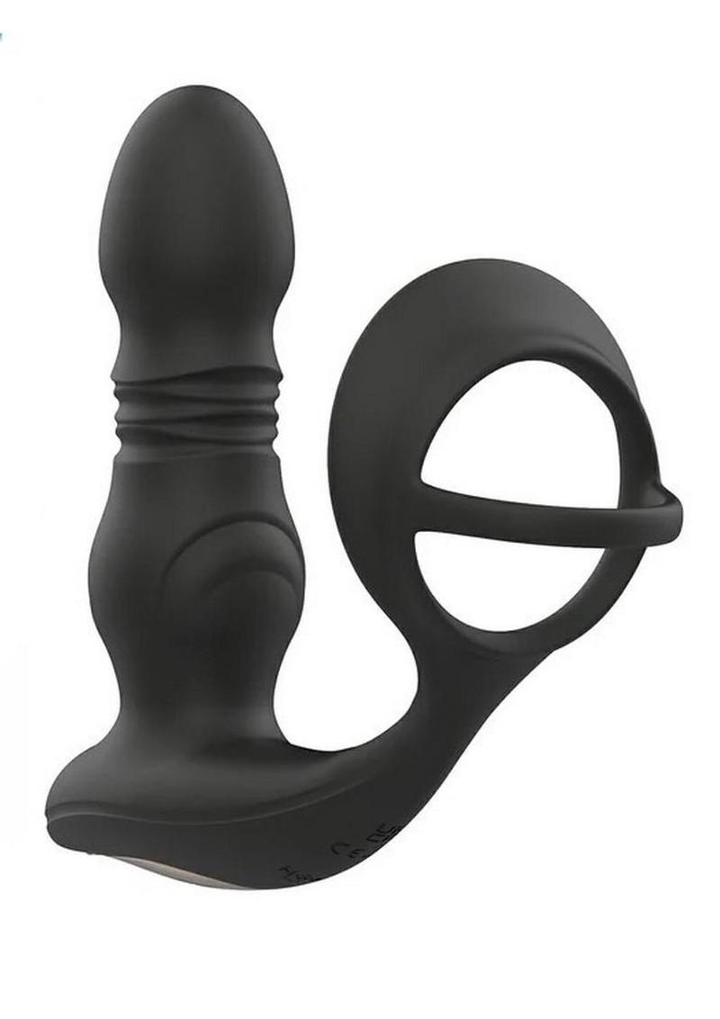 Cyrus App Control Thrusting Rechargeable Prostate Massager with Cock R Pleasures & Treasures Cyrus App Control Thrusting Rechargeable Prostate Massager with Cock R Pleasures & Treasures