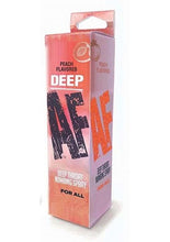 Load image into Gallery viewer, Deep AF Numbing Throat Spray - Peach