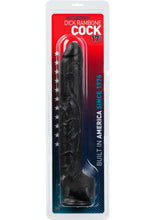 Load image into Gallery viewer, Dick Rambone Dildo - Black - 17in