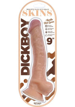 Load image into Gallery viewer, Dickboy Skins Vanilla Lovers Dildo - Vanilla - 9in