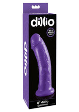 Load image into Gallery viewer, Dillio Realistic Dildo - Purple - 8in