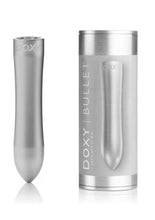 Load image into Gallery viewer, Doxy Bullet Rechargeable Aluminum Vibrator - Metal/Silver