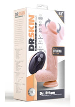 Load image into Gallery viewer, Dr. Skin Silicone Dr. Ethan Gyrating Dildo - Vanilla - 8.5in