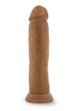 Load image into Gallery viewer, Dr. Skin Silicone Dr. Henry Dildo with Suction Cup - Caramel/Mocha - 9in