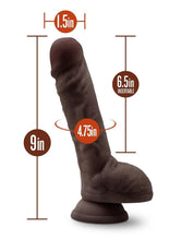 Load image into Gallery viewer, Dr. Skin Silicone Dr. Mason Dildo with Balls and Suction Cup