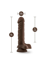 Load image into Gallery viewer, Dr. Skin Plus Posable Dildo with Balls