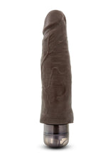 Load image into Gallery viewer, Dr. Skin Cock Vibe 14 Vibrating Dildo - Chocolate - 8in