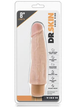 Load image into Gallery viewer, Dr. Skin Cock Vibe 14 Vibrating Dildo - Vanilla - 8in