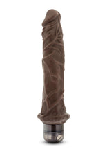 Load image into Gallery viewer, Dr. Skin Cock Vibe 8 Vibrating Dildo - Chocolate - 9.75in