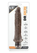 Load image into Gallery viewer, Dr. Skin Cock Vibe 8 Vibrating Dildo - Chocolate - 9.75in