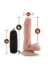 Load image into Gallery viewer, Dr. Skin Dr. Rob Vibrating Dildo with Remote Control