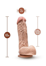 Load image into Gallery viewer, Dr. Skin Mr. D Dildo with Balls and Suction Cup