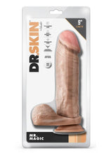 Load image into Gallery viewer, Dr. Skin Mr. Magic Dildo with Balls and Suction Cup - Vanilla - 9in