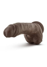 Load image into Gallery viewer, Dr. Skin Mr. Mayor Dildo with Balls and Suction Cup - Chocolate - 9in